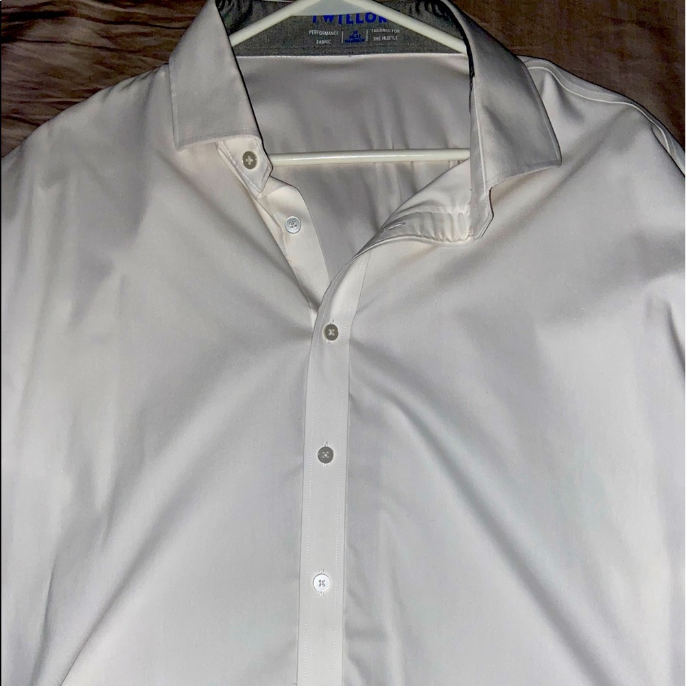Twillory Performance Dress shirt White XXL